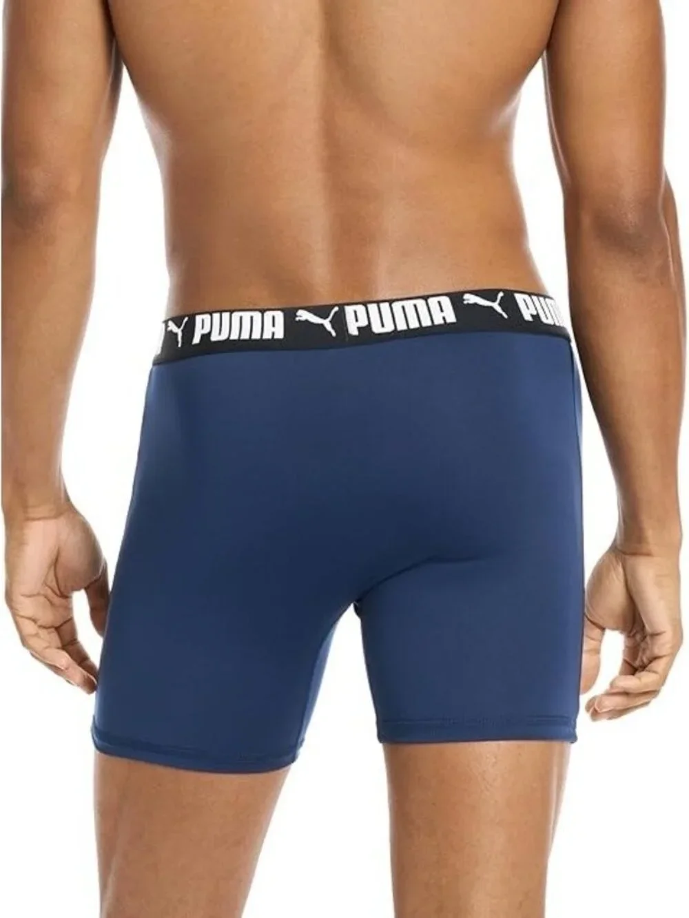 NWT Puma Sportluxe Men's M 5-Pack Boxer Briefs Performance Moisture i2249